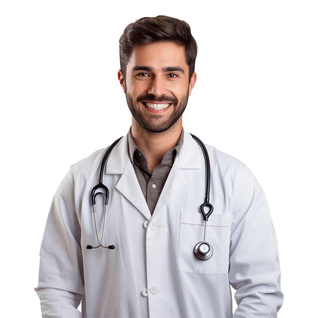 vecteezy_ai-generated-a-smiling-doctor-with-glasses-and-a-white-lab_41408858